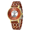 METAL Mens Wood Watch | Red Sandalwood