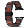 Stardust Red Sandalwood Apple Watch Band | Black