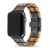 Dawn Zebra Apple Watch Band | Black