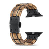 Dawn Zebra Apple Watch Band | Black