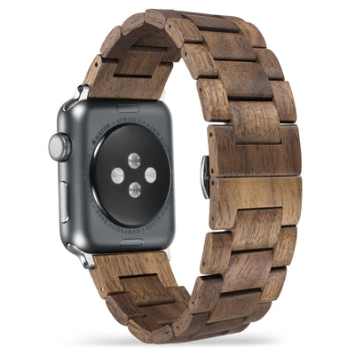Forest Walnut Wood Apple Watch Band