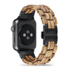 Saturn Zebra Apple Watch Band | Black