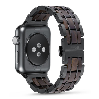 Dusk Black Sandalwood Apple Watch Band | Black