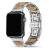 Whisky Barrel Apple Watch Band | Silver