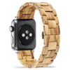 Forest Olive Wood Apple Watch Band