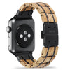 Dawn White Oak Apple Watch Band | Black