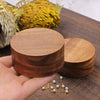 Round Shape Wood Jewelry Box | Koa Wood