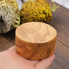 Round Shape Wood Jewelry Box | Olive Wood