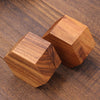 Hexagon Wood Ring Box | Koa Wood