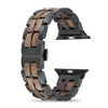 ECLIPSE Walnut Apple Watch Band | Black