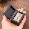 Square Shape Wood Ring Box | Koa Wood