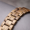 Forest Zebra Wood Apple Watch Band