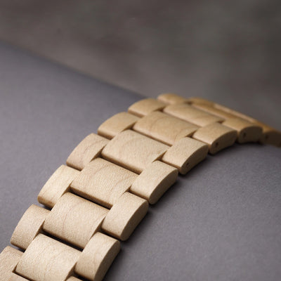 Forest Maple Wood Apple Watch Band