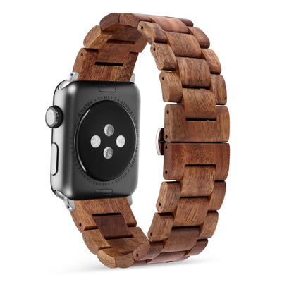 Forest Koa Wood Apple Watch Band