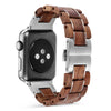 Saturn Koa Apple Watch Band | Silver