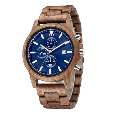 Mens Wood Watch | Walnut Wood