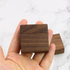 Wood Guitar Picks With Slim Walnut Box | Lighter Shape