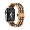 MEDITATION Zebarwood Apple Watch Band | Black