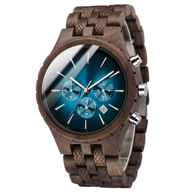 Mens Wood Watch | Walnut Wood