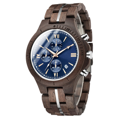 Mens Wood Watch | Walnut Wood