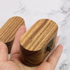 Wood Guitar Picks With Box | Oval Shape