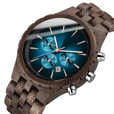 Mens Wood Watch | Walnut Wood