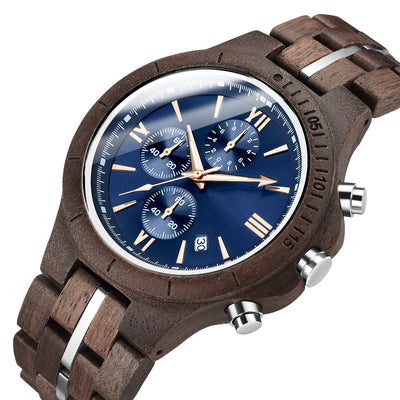 Mens Wood Watch | Walnut Wood