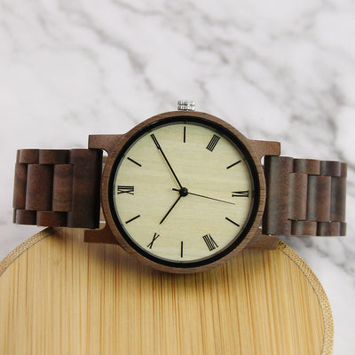 Starlight Wood Watch | Walnut Maple