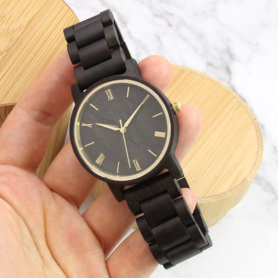 Starlight Wood Watch | Black Sandalwood