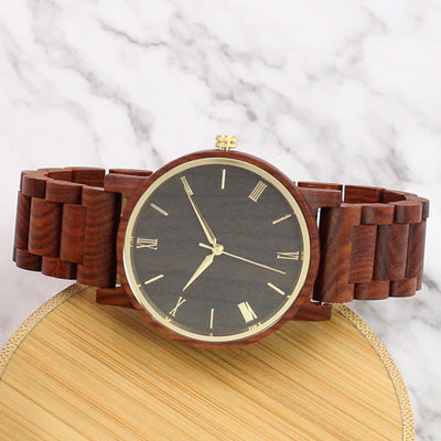 Starlight Wood Watch | Red Sandalwood