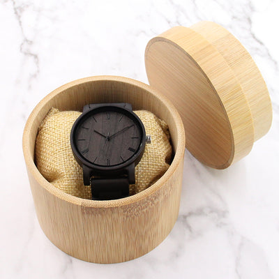 Starlight Wood Watch | Black Sandalwood