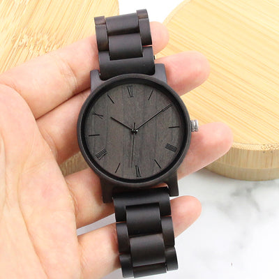 Starlight Wood Watch | Black Sandalwood