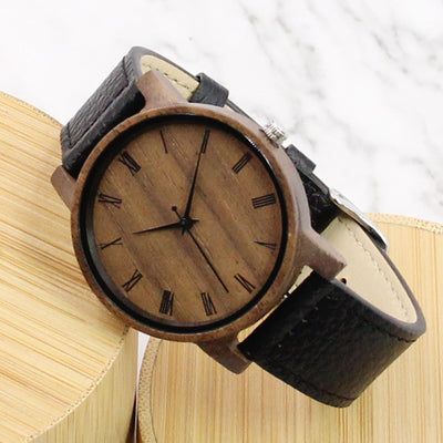 Major Snow Wood Watch | Walnut Wood