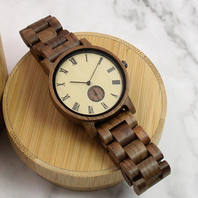 Jupiter Wood Watch | Walnut Wood