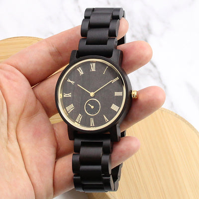 Jupiter Wood Watch | Black Sandalwood