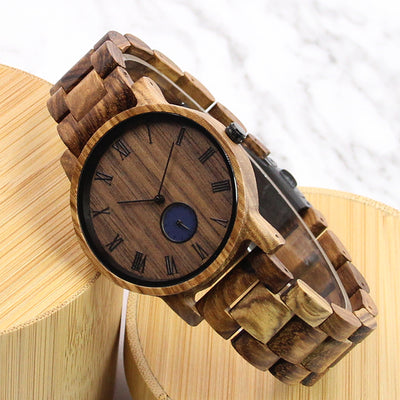 Jupiter Wood Watch | Zebrawood