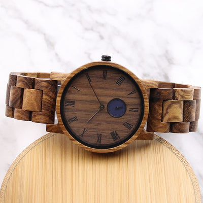 Jupiter Wood Watch | Zebrawood