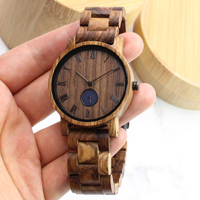 Jupiter Wood Watch | Zebrawood