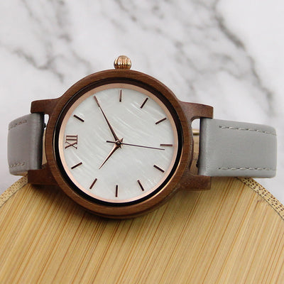 GLORY Women Wood Watch | Koa Wood