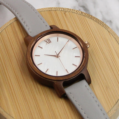 GLORY Women Wood Watch | Koa Wood