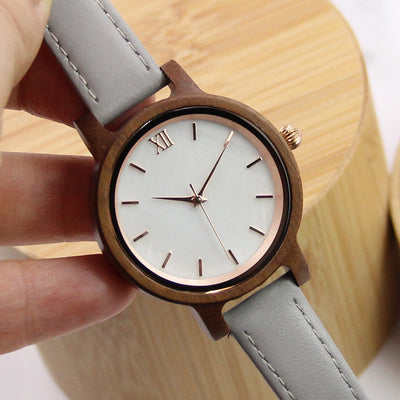 GLORY Women Wood Watch | Koa Wood