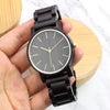 MARS Mens Wood Watch | Black Sandalwood