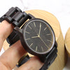 MARS Mens Wood Watch | Black Sandalwood