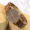 MARS Mens Wood Watch | Zebrawood