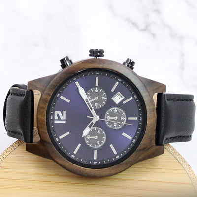 CLASSIC Wood Watch | Black Sandalwood