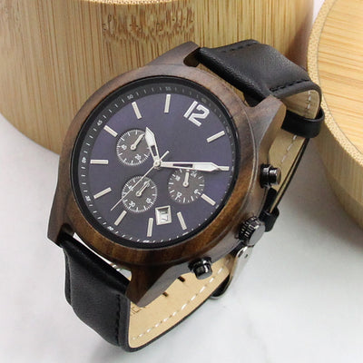 CLASSIC Wood Watch | Black Sandalwood