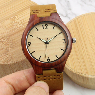 CLASSIC Wood Watch | Red Sandalwood