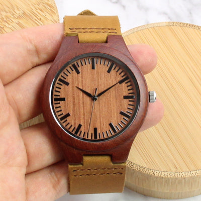 CLASSIC Wood Watch | Red Sandalwood