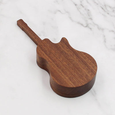 Wood Guitar Picks With Box | Guitar Shape